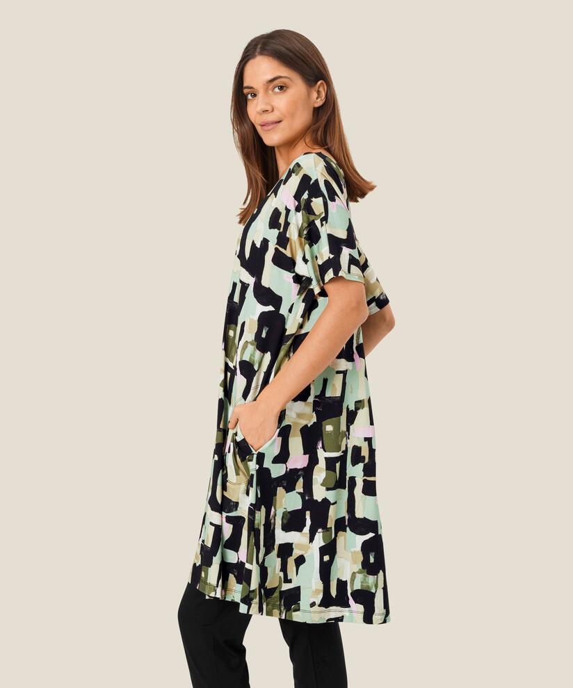 Gertie JERSEY Tunic, Frosty Green