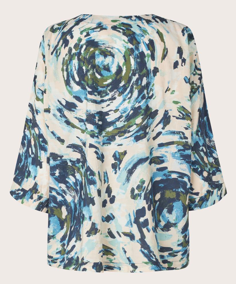 Becca Blouse, Cendre Blue