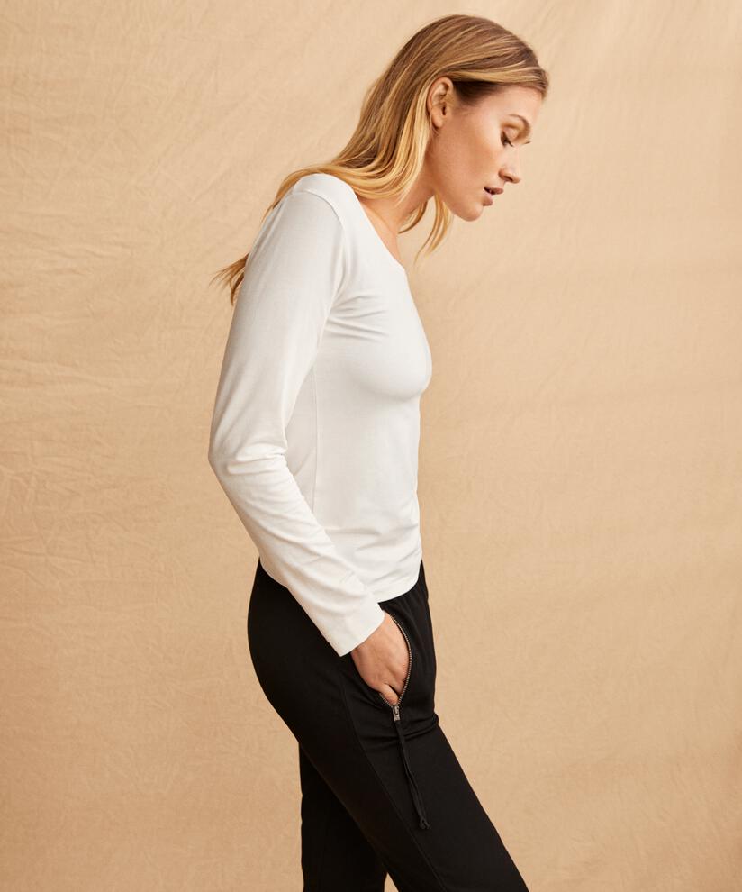 Creama JERSEY Top, Cream