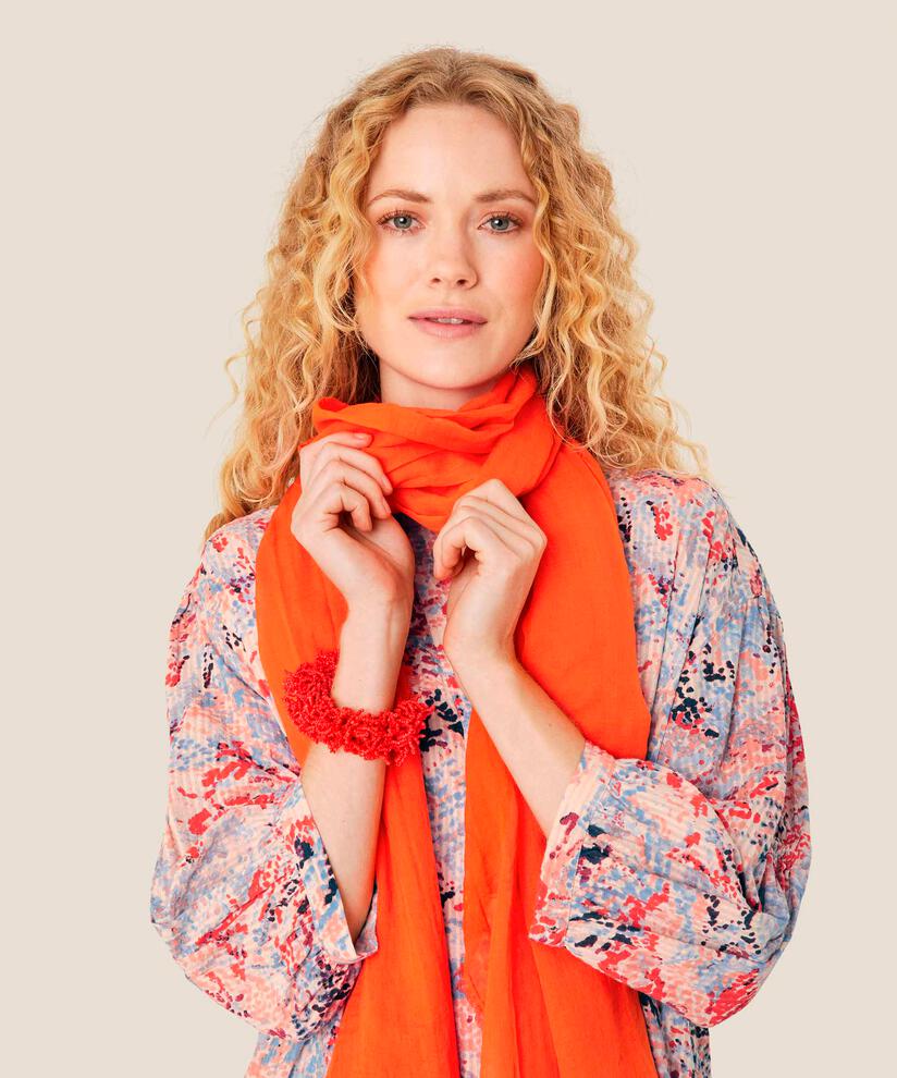 Ava Scarf, Orange com